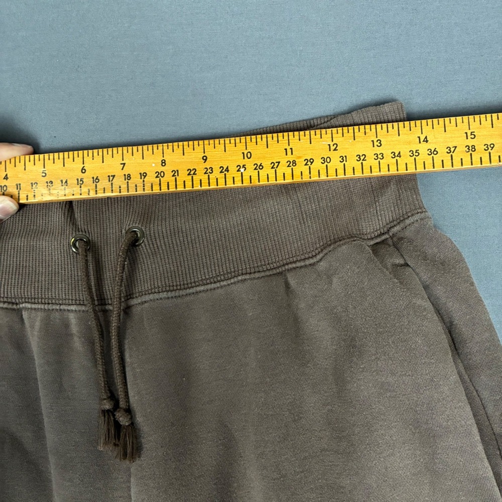 Nike Sportswear Phoenix Fleece Wide Leg Brown Sweatpants Women's Small (27x29) - Picture 6 of 8